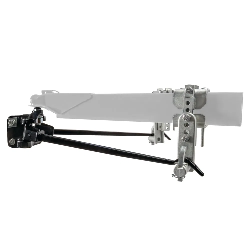 66092 – REESE Weight Distribution Hitch, Trunnion Bar Dual Cam 800 Pound Tongue Weight 8000 Pound Gross Trailer Weigh...